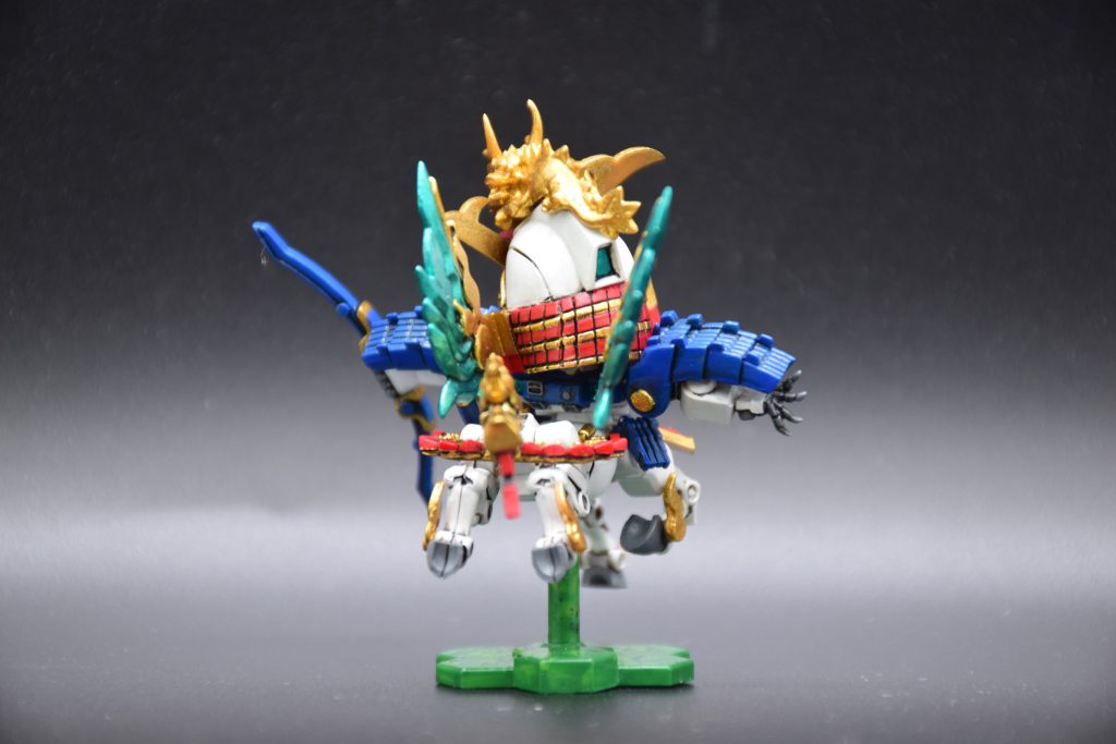 筆塗り全塗装ガンダム スペリオルディファイン No.01 – 武者精太頑駄無 麒麟児特装 完成–4枚目/制作者：KaTim