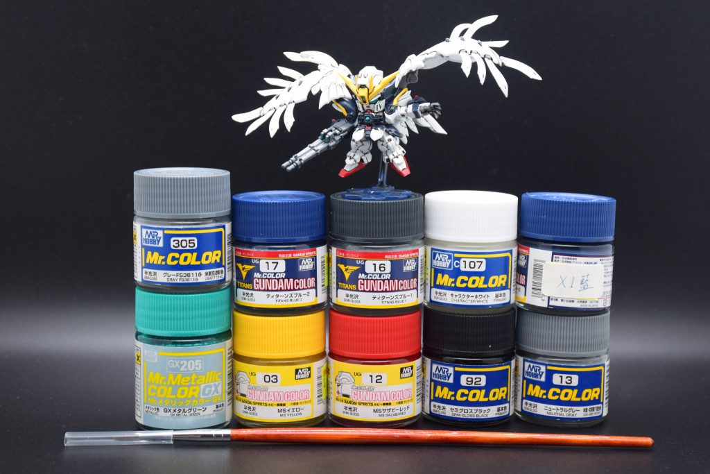 筆塗り全塗装ガンダム スペリオルディファイン No.01 - ウイングガンダムゼロ EW 完成–9枚目/制作者：KaTim