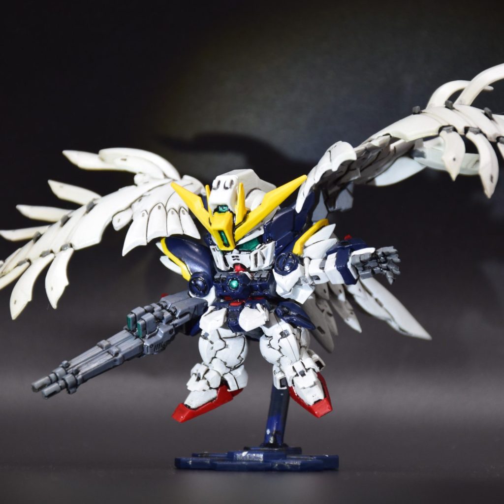 筆塗り全塗装ガンダム スペリオルディファイン No.01 – ウイング