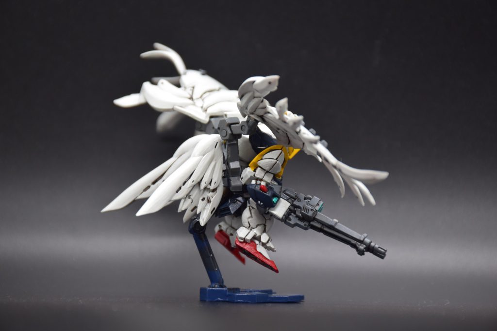 筆塗り全塗装ガンダム スペリオルディファイン No.01 - ウイングガンダムゼロ EW 完成–5枚目/制作者：KaTim