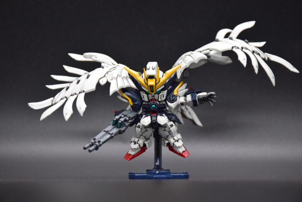 筆塗り全塗装ガンダム スペリオルディファイン No.01 - ウイングガンダムゼロ EW 完成–7枚目/制作者：KaTim