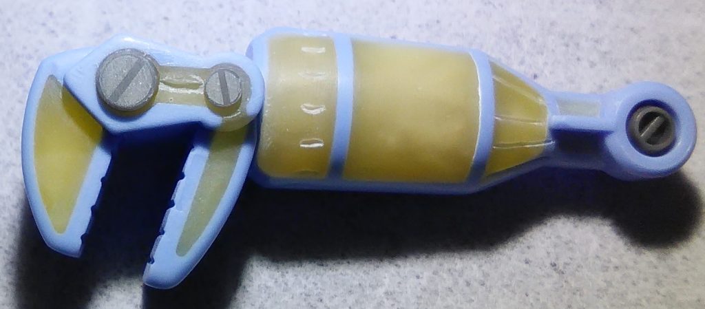 コトブキヤのディティールアップパーツで簡単モールド再現。