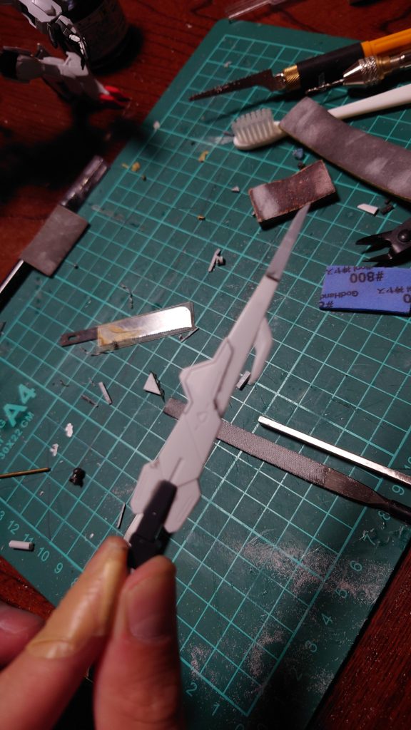 テイルブレードを簡単延長これだけでもうかっこいい