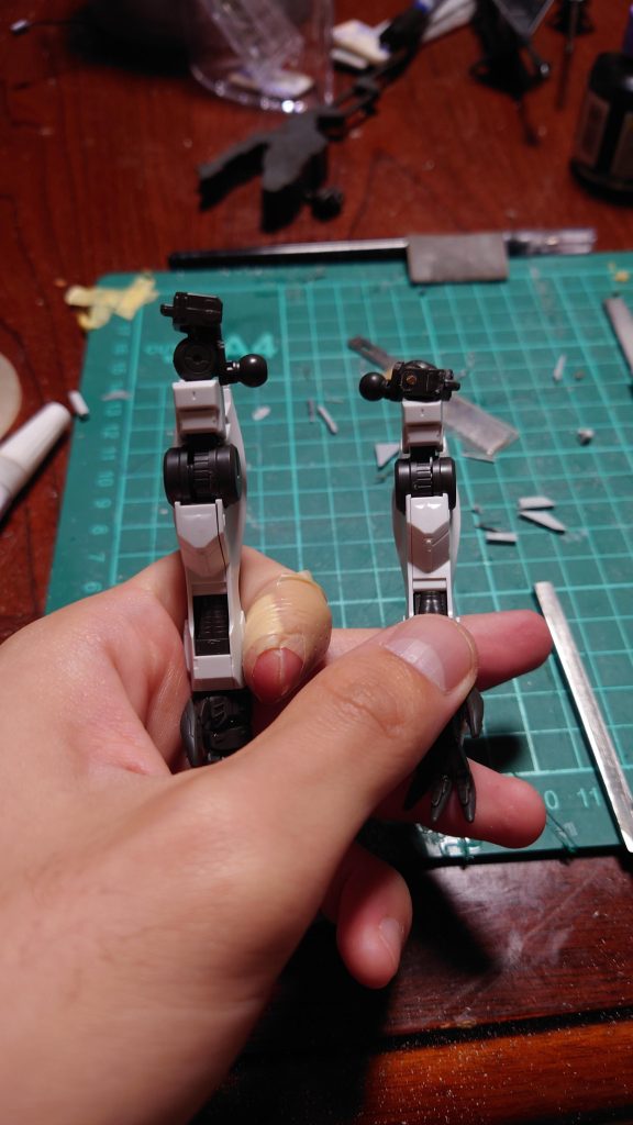 肩の位置が気になったので簡単改造切って真鍮線で留めるだけ！バルバトス系プラモで気になる関節の外れやすさもカバー！