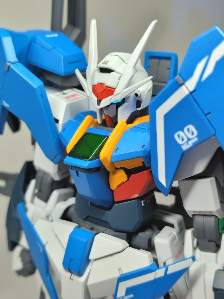 頭部は少し整形、バルカンは真鍮パイプで作り直しました