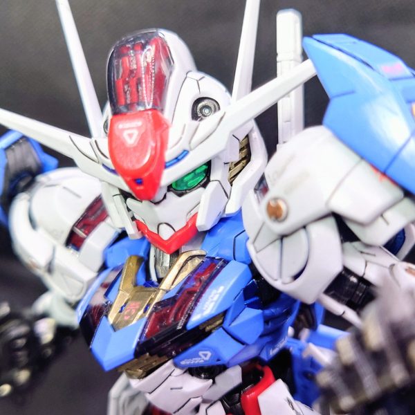 mgsd エアリアル　全塗装　完成品　塗り分け　mgsd ガンダムエアリアル MGSD ガンダムエアリアル 塗装済み完成品｜Yahoo!フリマ（旧