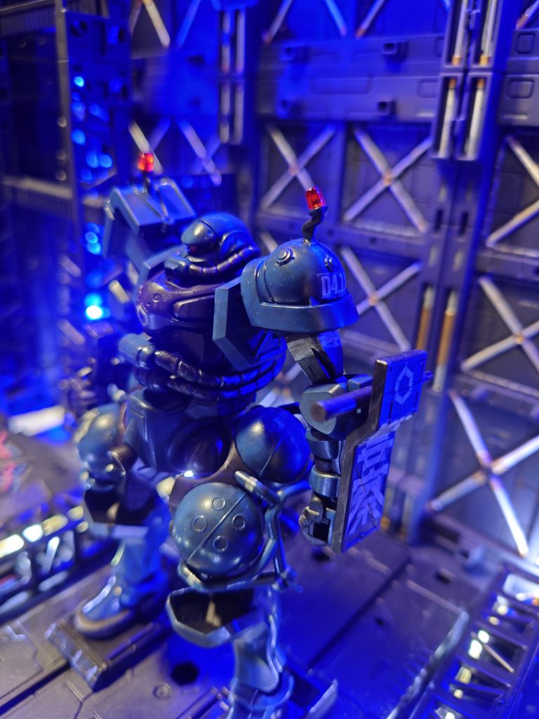 【HG】軍警ザク（筆塗り全塗装）–3枚目/制作者：Banboo