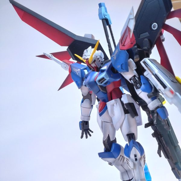モビルスーツアンサンブル イモータルジャスティス 塗装 リペイント イモータルジャスティスガンダム塗装完了！ | アキさんの