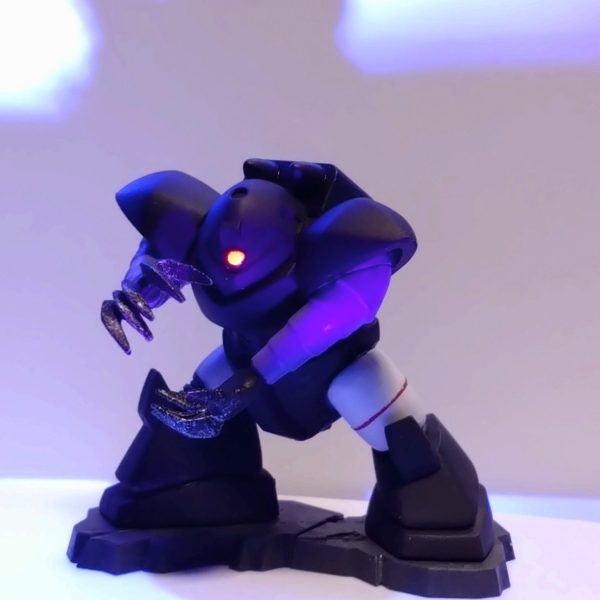 チョコサプ ゴッグ 黒い三連星カラー｜ape100さんのガンプラ作品