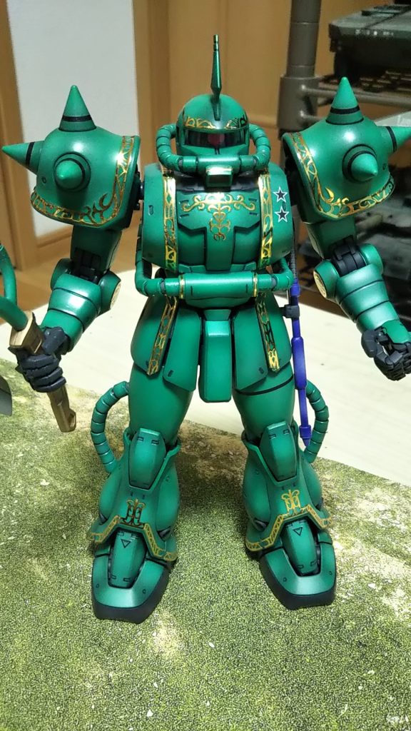 偉い人のザク（ビグザク？）–9枚目/制作者：@fomp4310