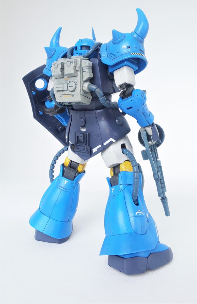 YMS-07A-0 プロトタイプグフ(機動実証機 ブルーカラーVer.)–3枚目/制作者:ザクシー