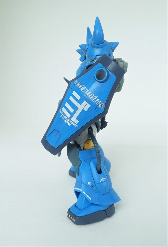 YMS-07A-0 プロトタイプグフ(機動実証機 ブルーカラーVer.)–4枚目/制作者:ザクシー