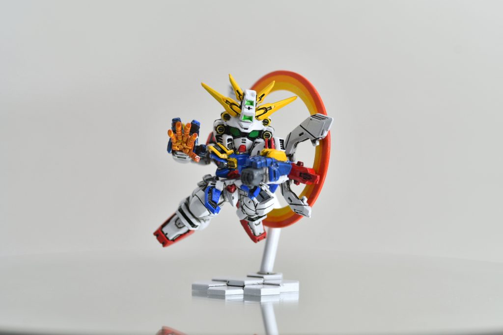 スペリオルディファイン　ゴッドガンダム全塗装完成しました！–2枚目/制作者：Chibapigumon