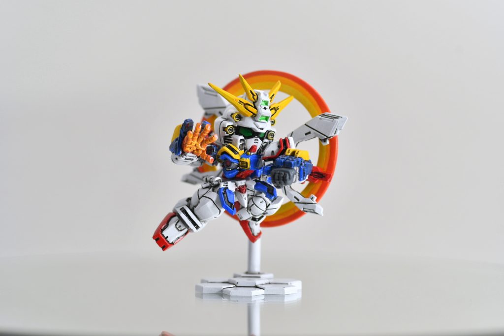 スペリオルディファイン　ゴッドガンダム全塗装完成しました！