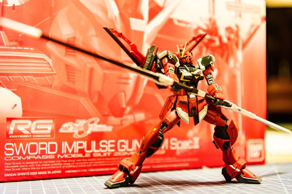 デカール張る前に定番のポーズ