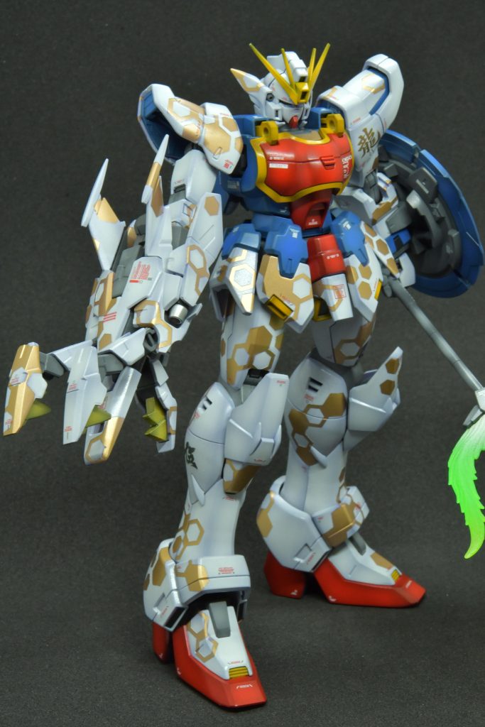 ドラゴンハング展開、正面左煽り。