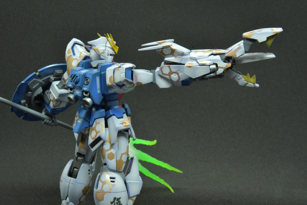 ドラゴンハング展開横から。