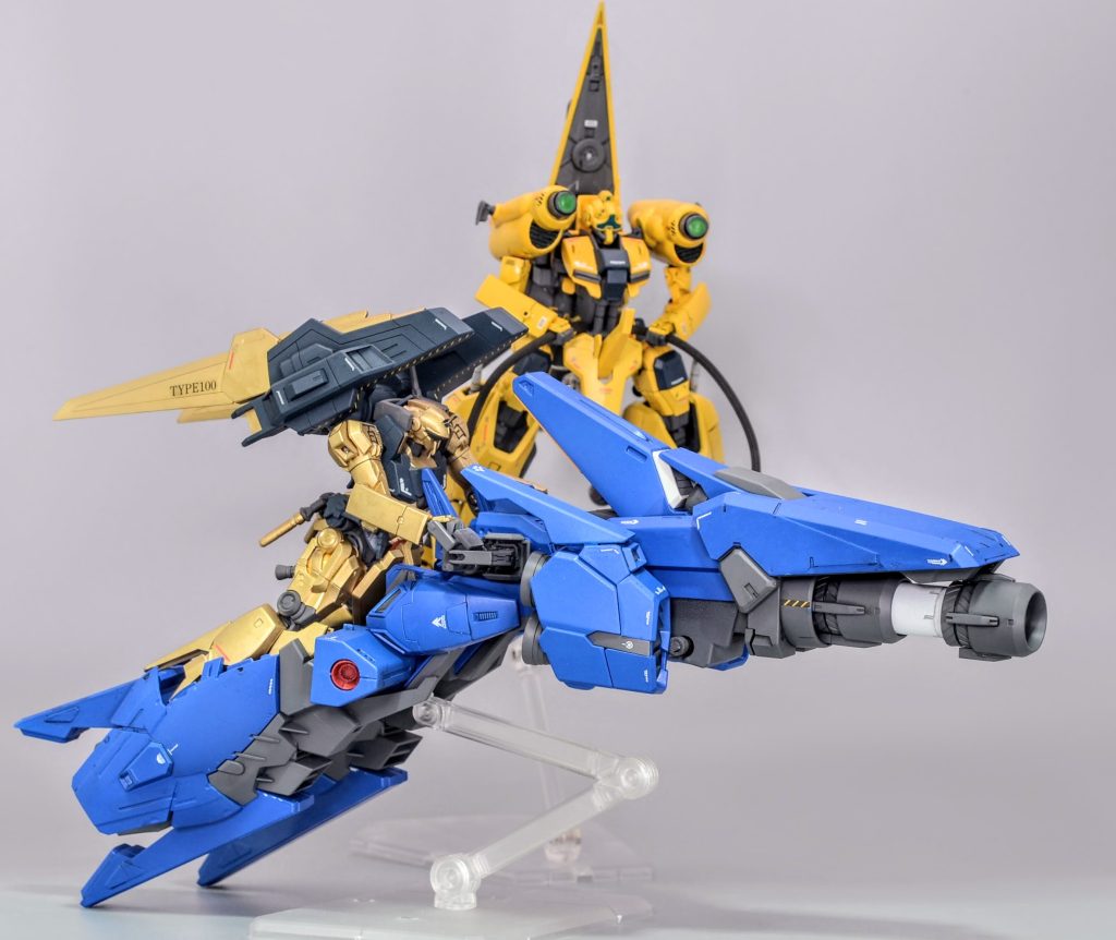 超高火力のビーム攻撃とスラスターによる高機動を実現しました