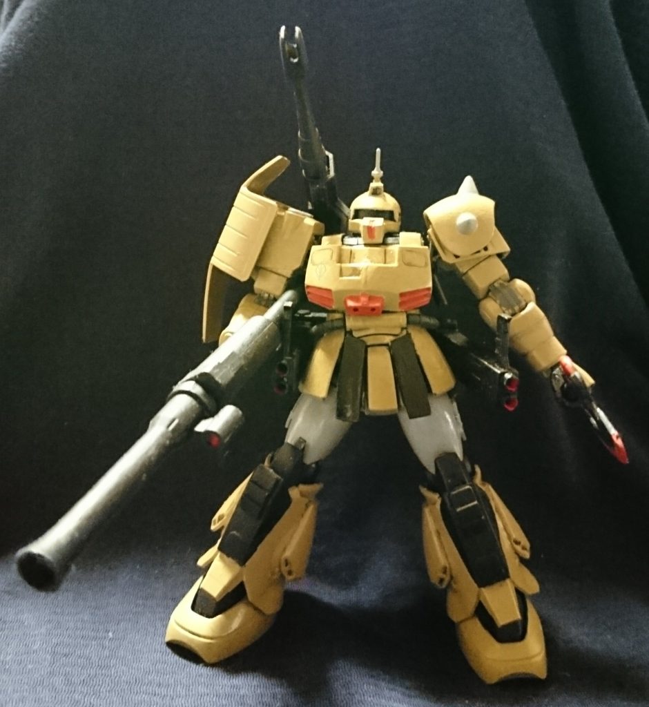 １機目はザクキャノンとミキシング