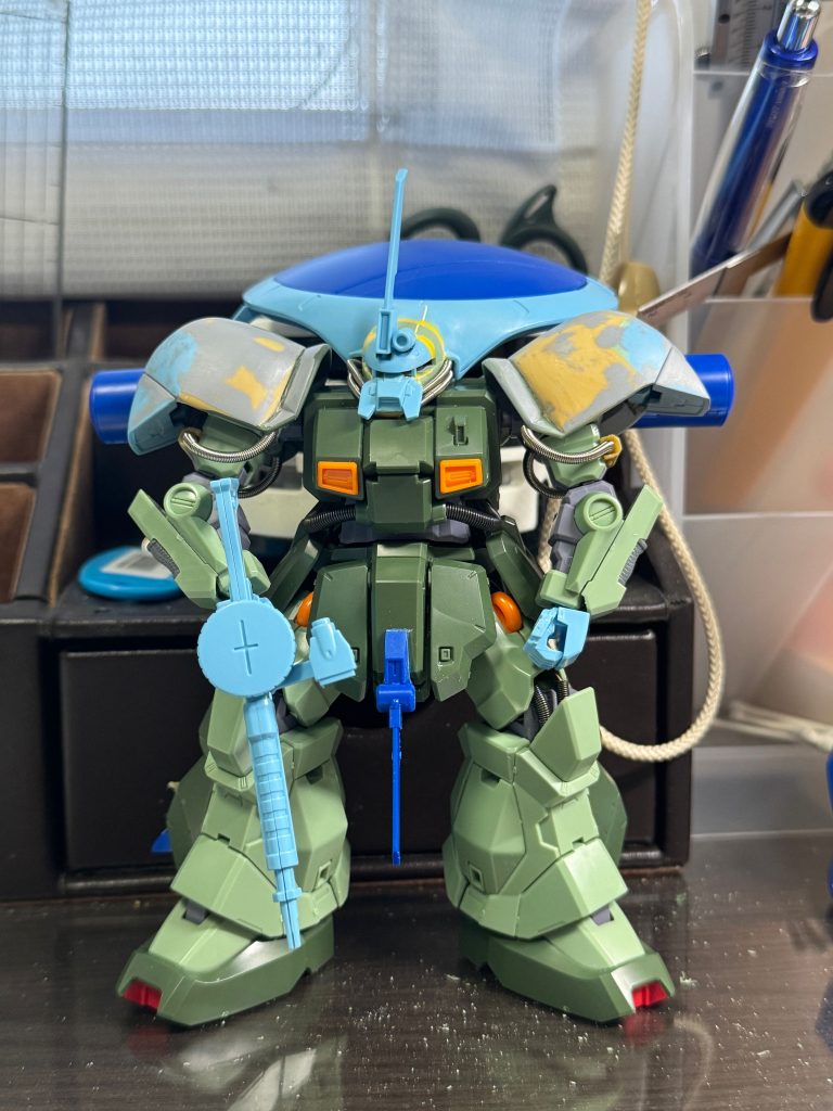 塗装前の状態です。