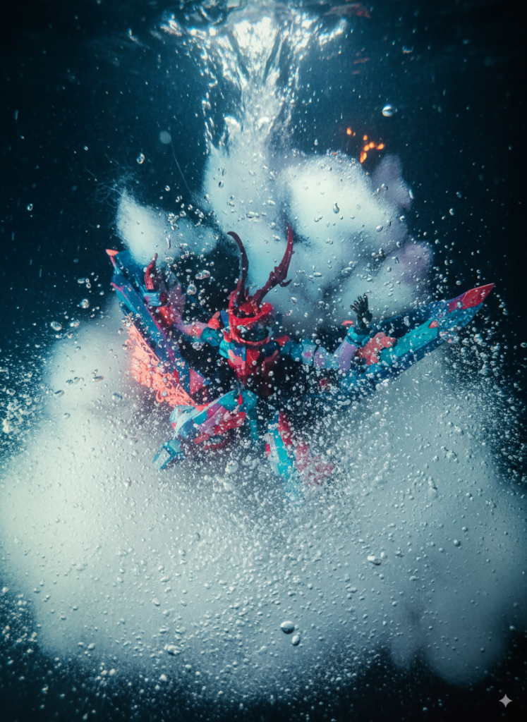 ハロ『ジークアクス、ジークアクス！』マチュ「！」ハロ『カイゾウ！カイゾウ！』マチュ「なに？」ハロ『ソラヲビューン！ソラヲビューン！』マチュ「あっ！飛べるようになったんだ！」ハロ『ビビュンビュン！！』「なんだか、よくわかんないけど」「急がないと！」