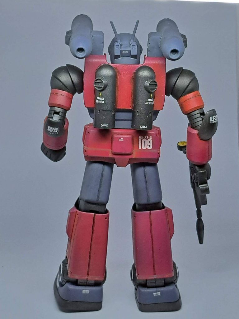 1/100【旧キット】RX77-2　ガンキャノン　リアルタイプ–4枚目/制作者：@mobu_nobu