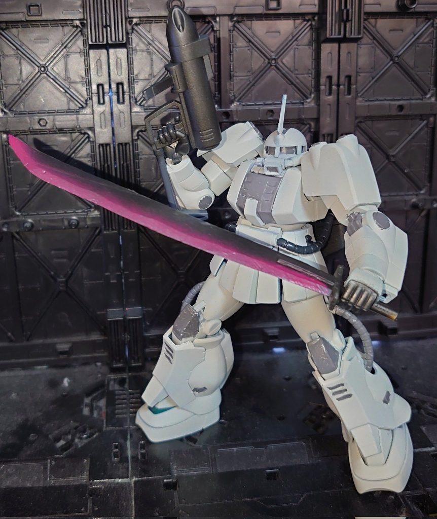 ４機目にしてようやくザクマリナーのままでの完成品 