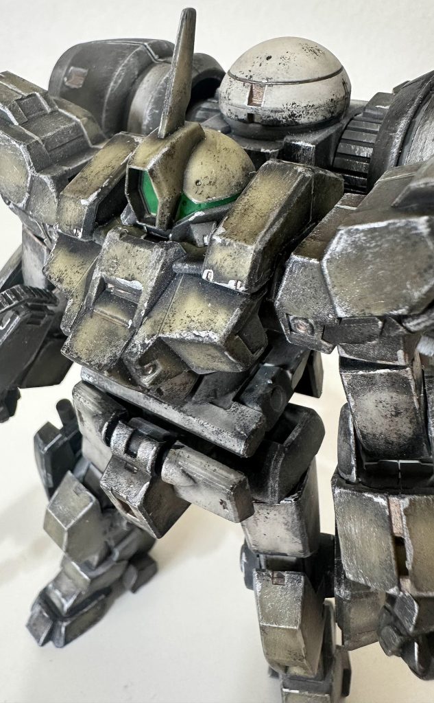 使用した塗料は以下の通りです .ᐟ┈┈┈┈┈┈┈┈┈┈・GSIクレオス GM406 ガンダムマーカー リアルタッチマーカー リアルタッチグレー3・Citadel Base RUNELORD BRASS・Citadel Base LEADBELCHER・Citadel Layer RUNEFANG STEEL・ガイアノーツ GE053 ガイアエナメルカラー 煤・タミヤ エナメル XF-1 フラットブラック・Citadel Dry NECRON COMPOUND・GSIクレオス ミスターホビーマーカー シルバー・Citadel Shade REIKLAND FLESHSHADE・Citadel Shade NULN OIL┈┈┈┈┈┈┈┈┈┈