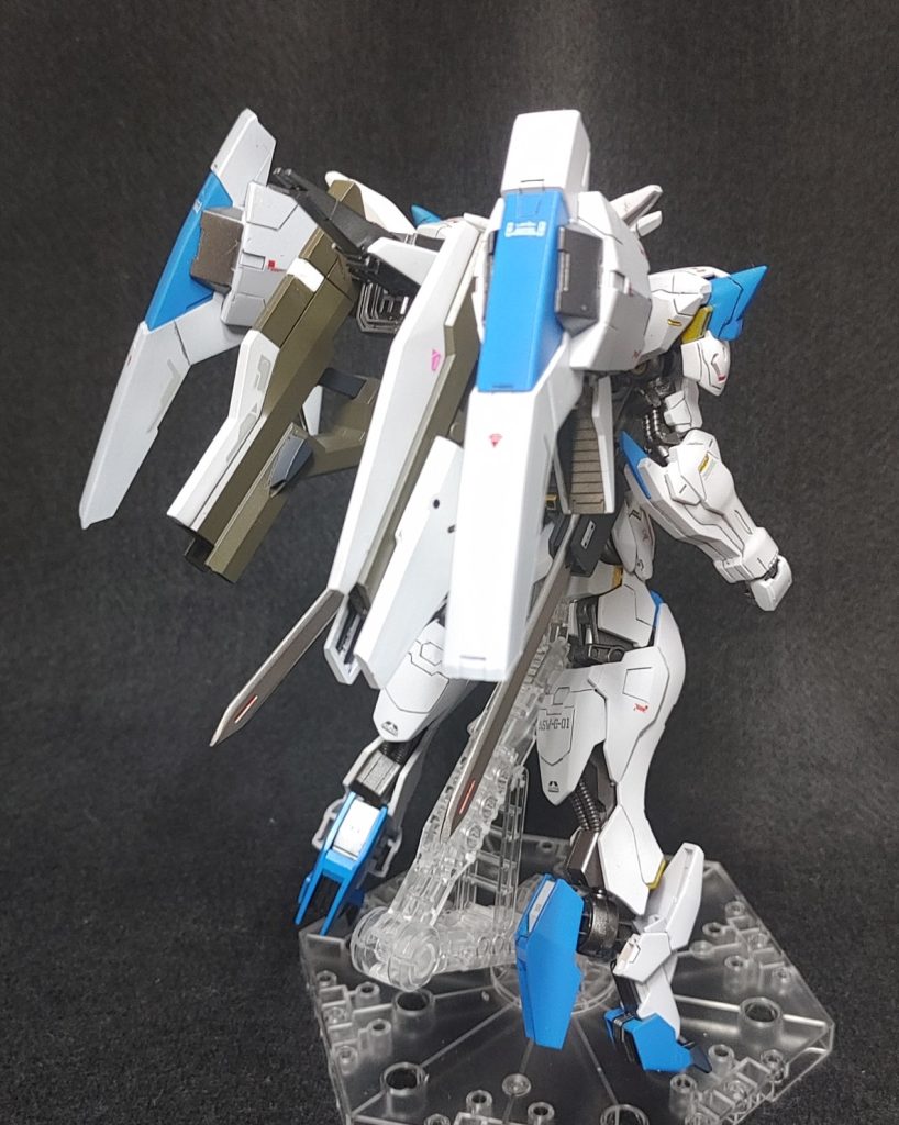 バックパックはビルド系のブースターへ変更。