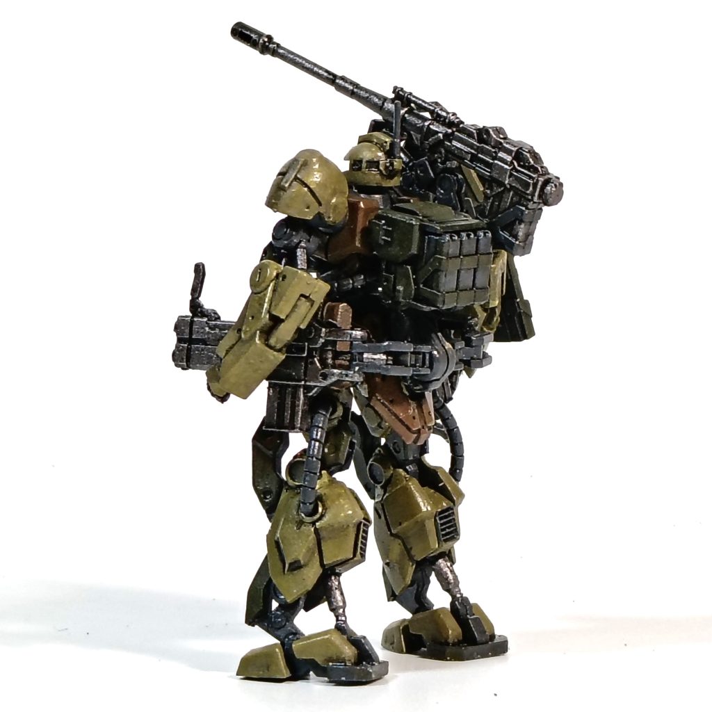 ザクキャノン　アーティファクト–4枚目/制作者：孤独のプラモ