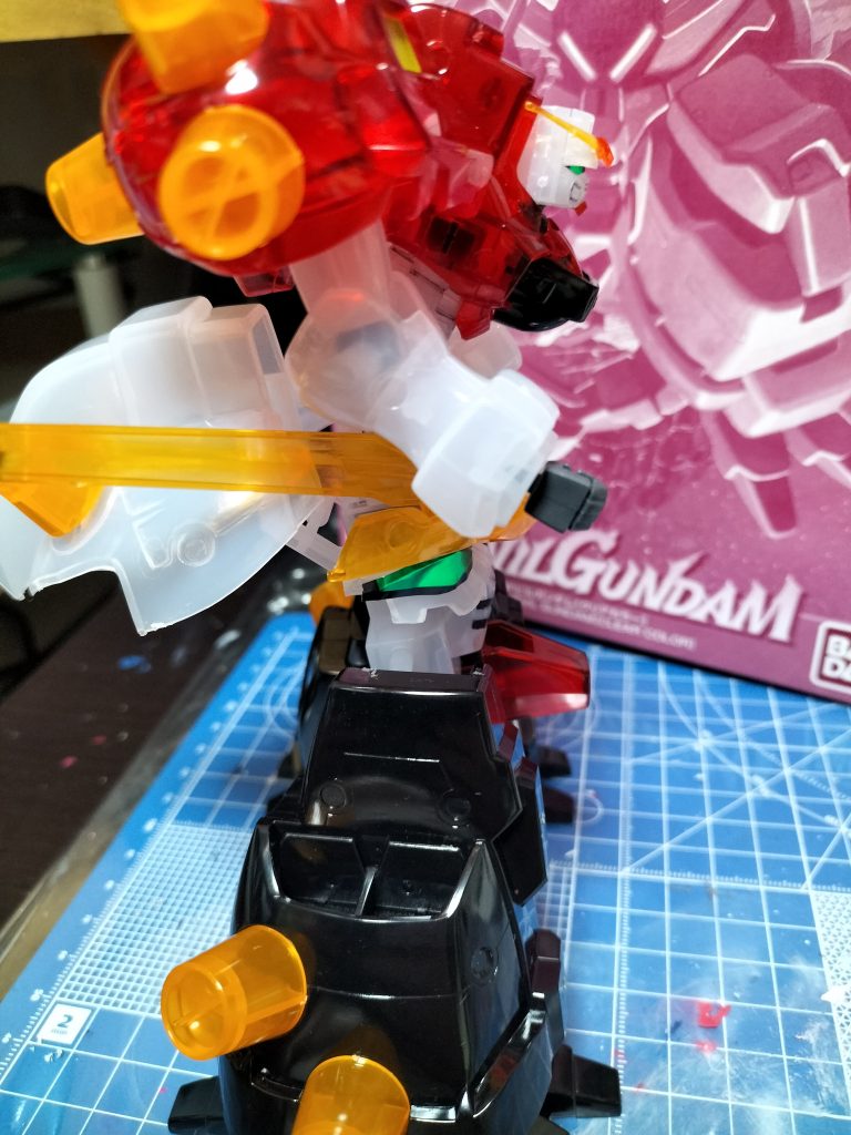 軸が折れやすい為接着剤で補強してます