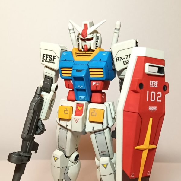 EG ガンダム 全塗装＋一部改造 / ガンプラ 完成品 EG ガンダム 全塗装＋一部改造 / ガンプラ 完成品 - メルカリ