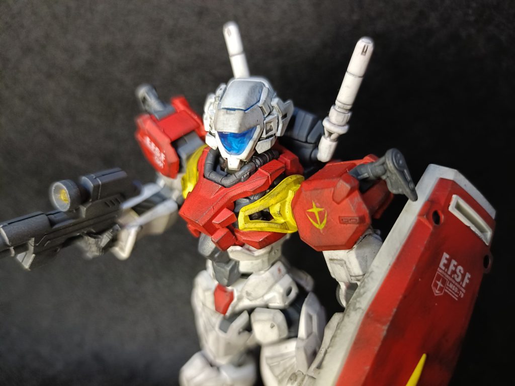 頭は軽キャノンでも良かったのですが、３０ＭＭの方がしっくり来たのでこちらにしましたｗ