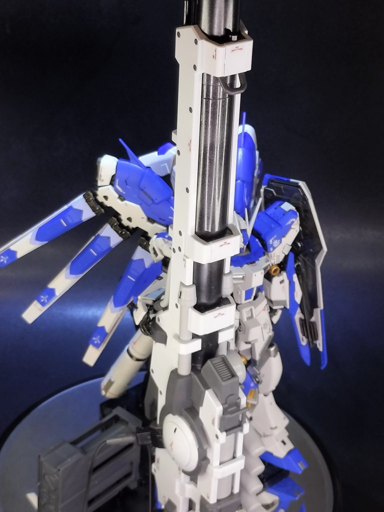 Hi-νガンダム＋ハイパーメガバズーカランチャー–5枚目/制作者：ぐりぐら