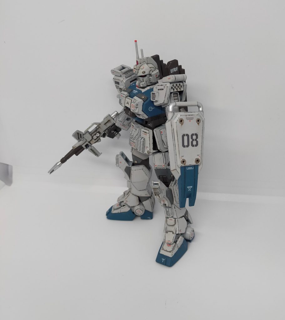 HG ガンダムEZ-8–3枚目/制作者：jejejejegan