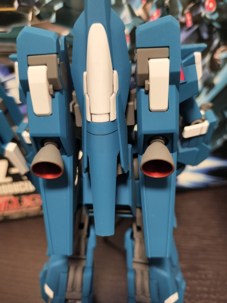 いつも通りバーニアの内側だけ塗装しています！