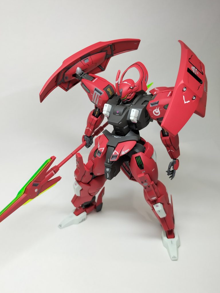 素立ち決まって良く動く!新しいキットは出来がいいなぁ(gundam-kao3)素直に楽しめる良キットでした(gundam-kao7)最後までご覧いただきありがとうございました✨️