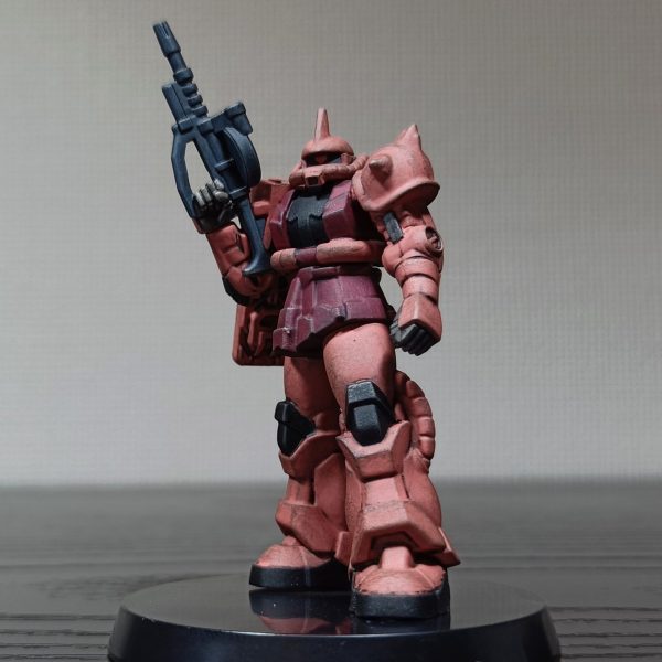 【ガンダムアッセンブル】シャア専用ザクⅡ