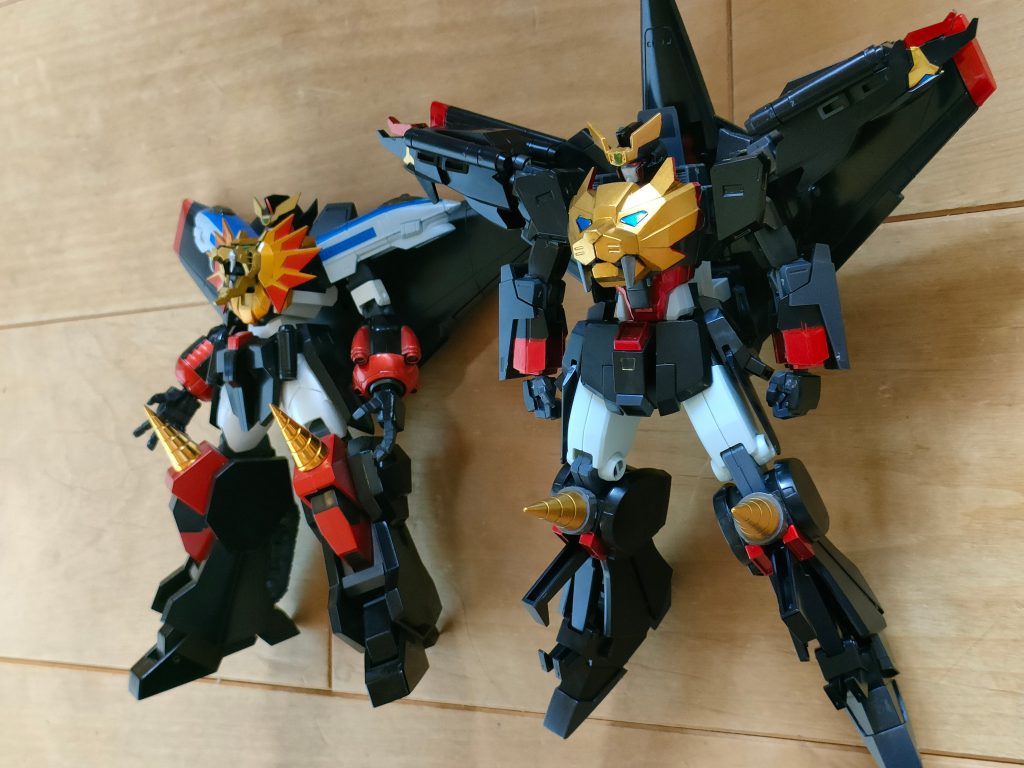 「 スーパーロボット超合金の勇者王」と共に