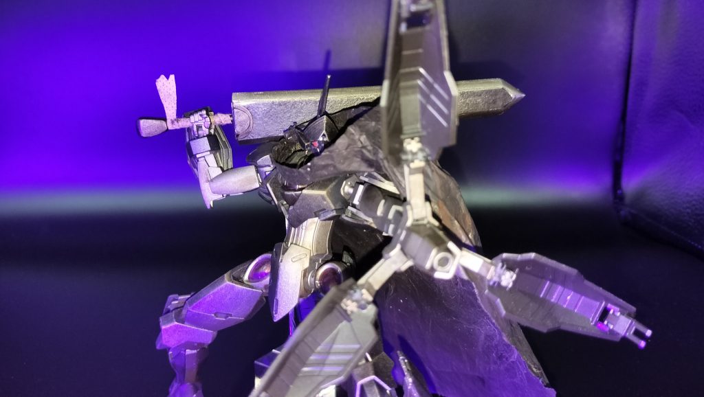 大砲発射!ミカエリスのギミックがケレン味合って良き〜(gundam-kao2)