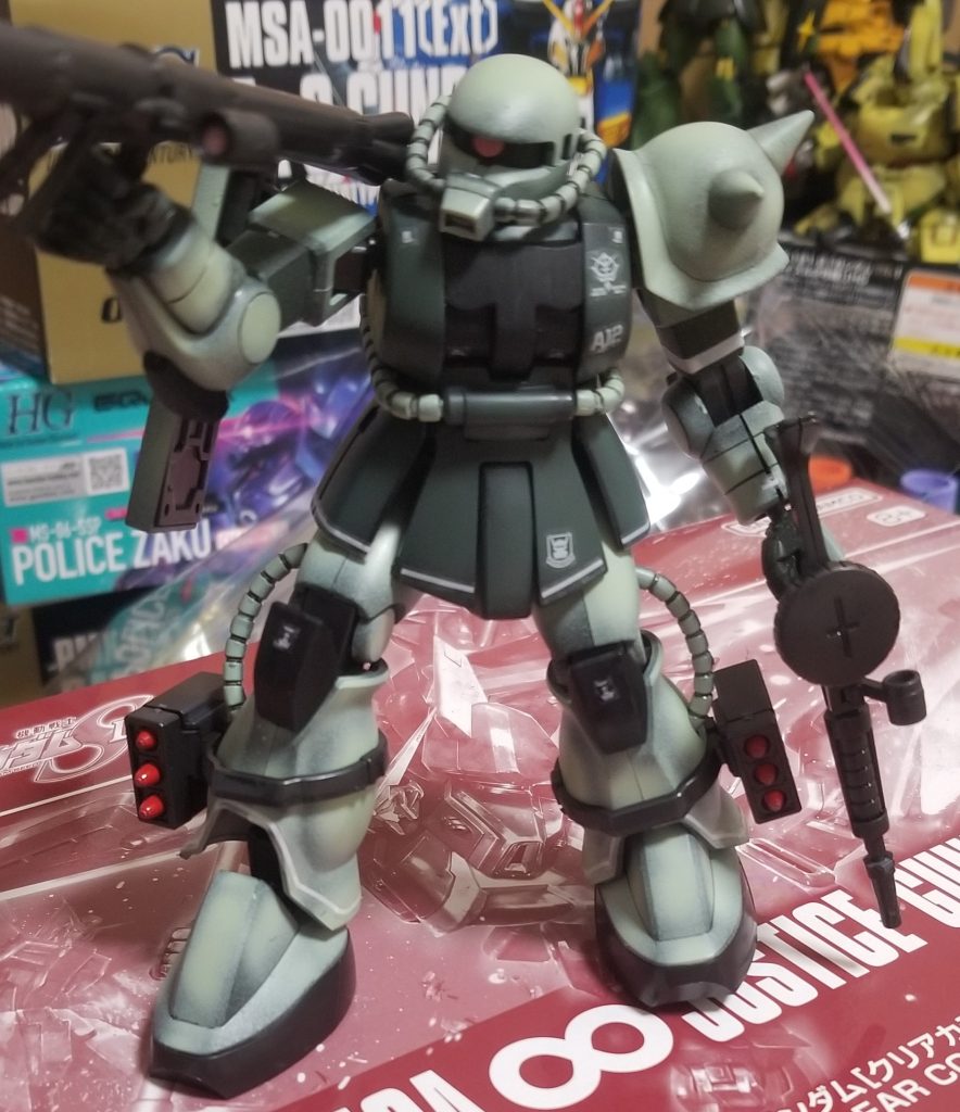 HG ザクⅡ　(箱番号040)–2枚目/制作者：nabewobilly