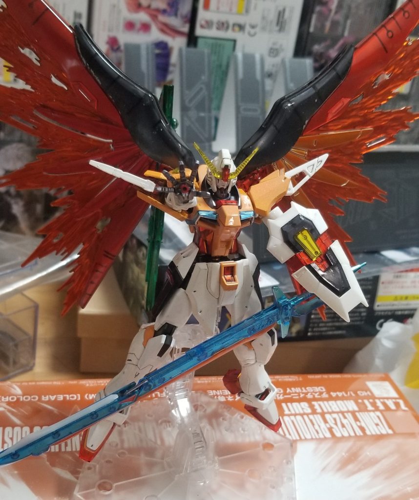 HGデスティニーガンダム　ハイネ専用機–2枚目/制作者：nabewobilly