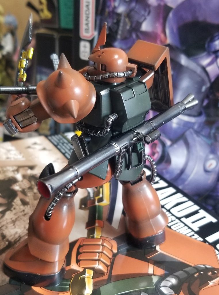 HG ガルマザビ専用ザク–4枚目/制作者：nabewobilly