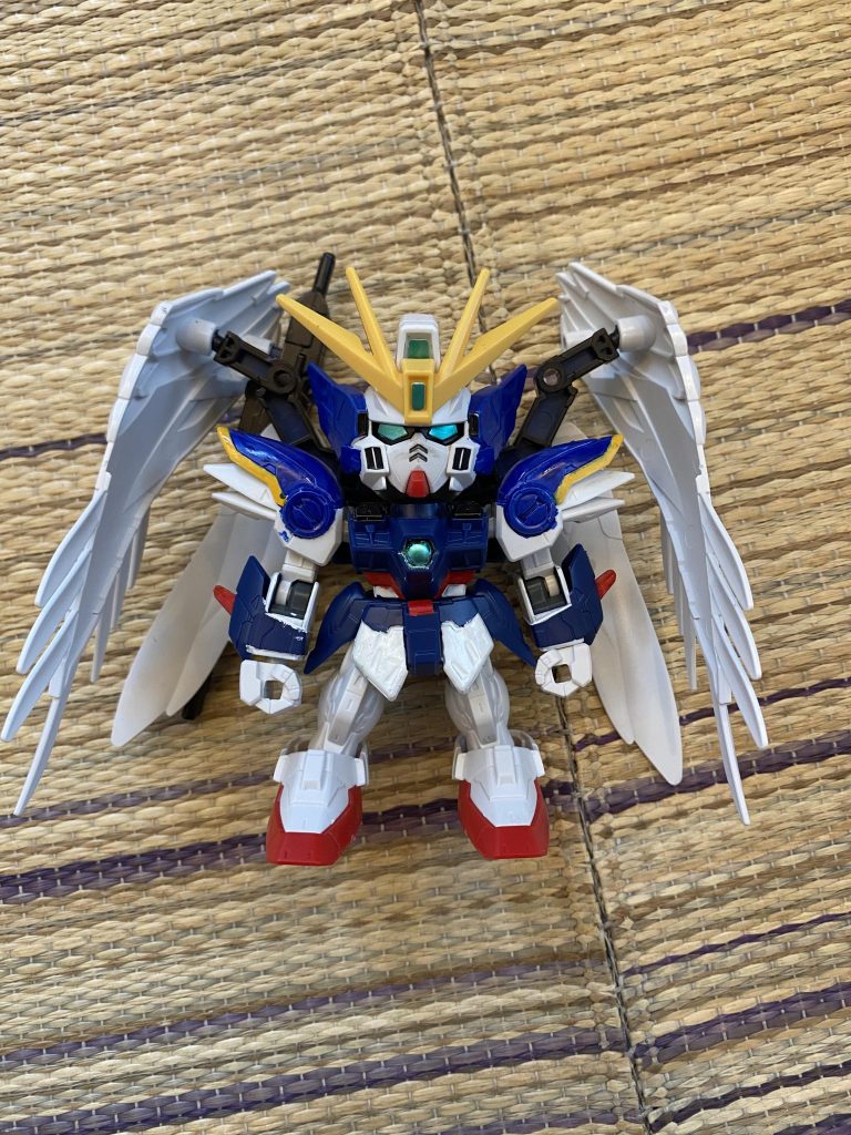 普通に正面から。個人的には満足してます。