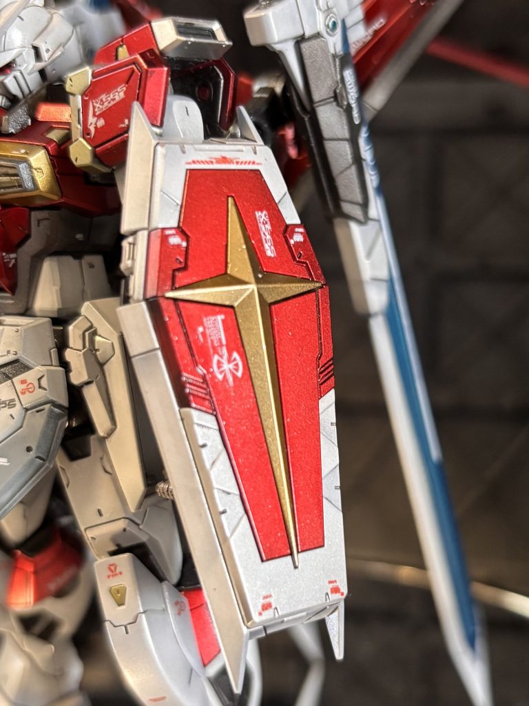 結果がこれです。バチっと鮮やかなメタルになりました!