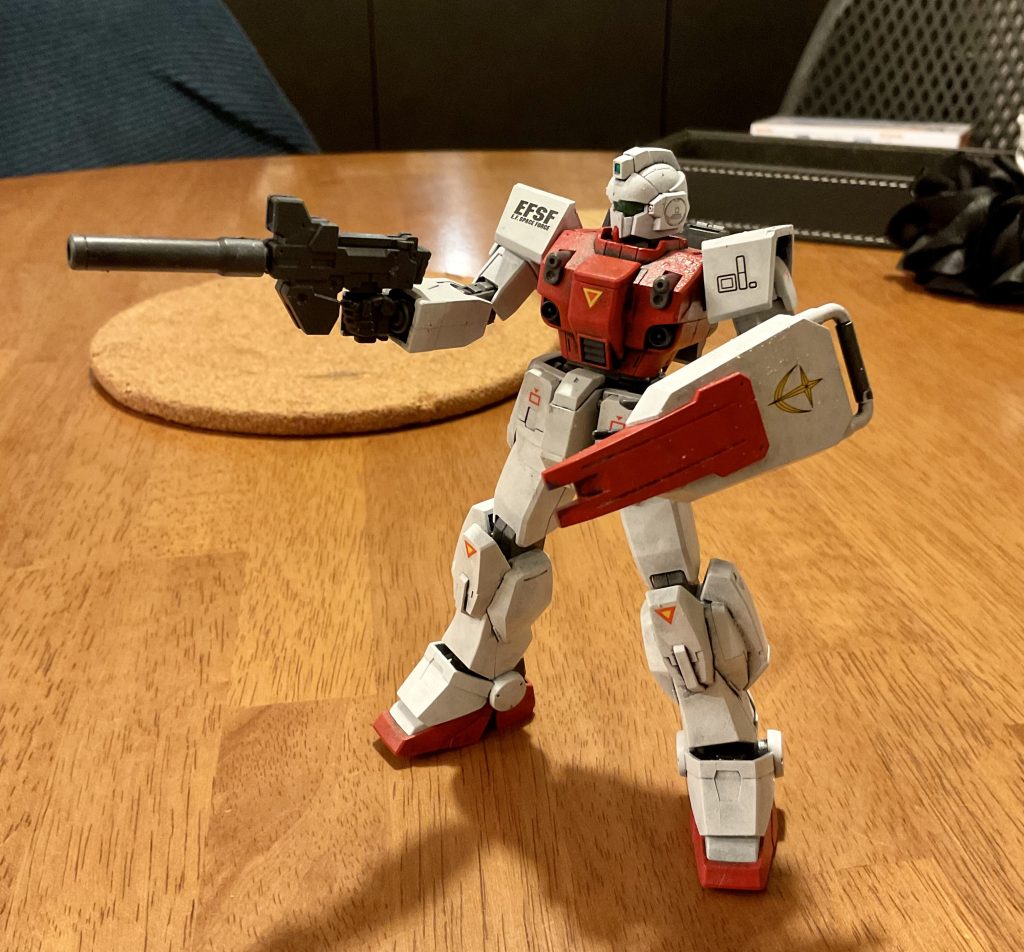 武器のセンサー塗り忘れたー。