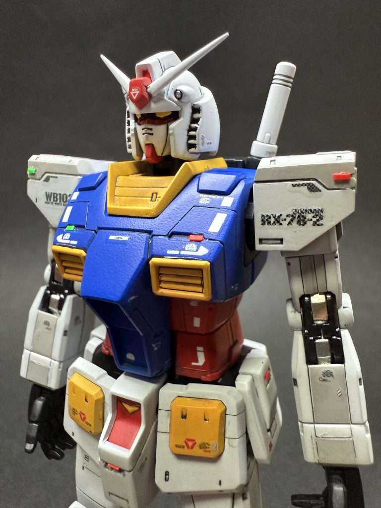 HGガンダム(オリジン)全塗装