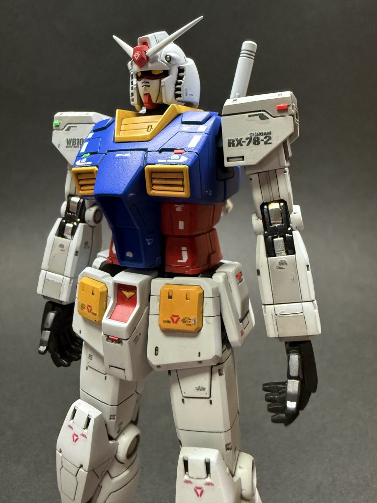 HGガンダム(オリジン)全塗装