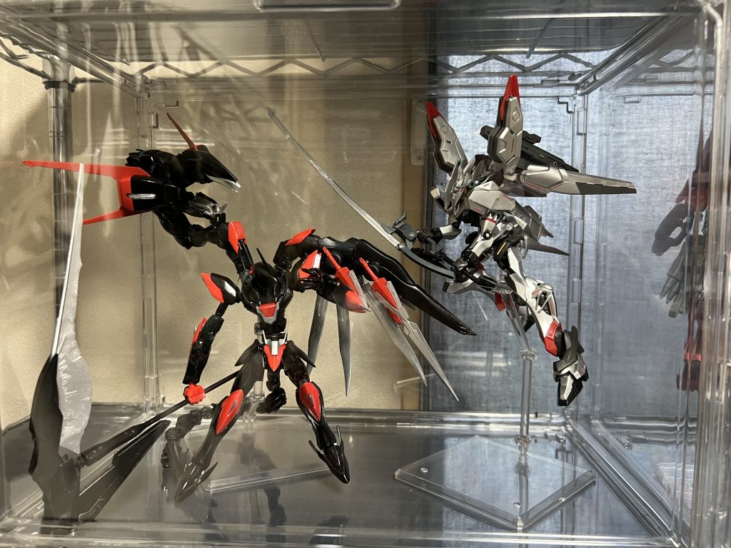 以前の作品を使っての戦闘シーン。