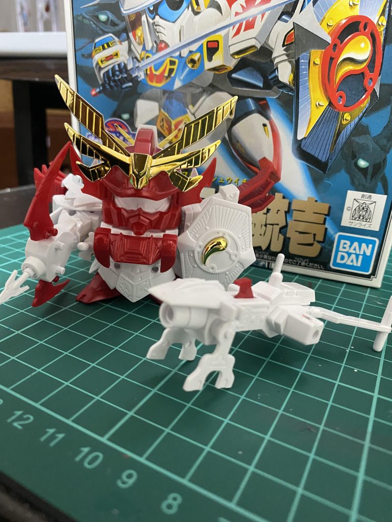 パチ組みです。